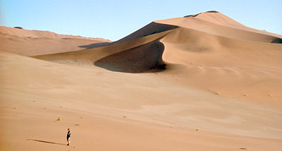The worlds largest sand dune