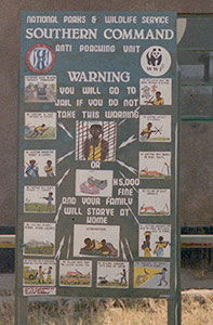 Lochinvar Warning Sign